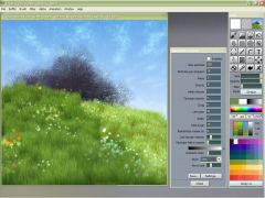 nature painting with the free Dogwaffle 1.2