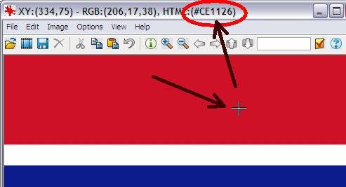 pick a pixel to reveal its RGB values as a hex number