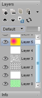 resizeable and scrollable layers panel