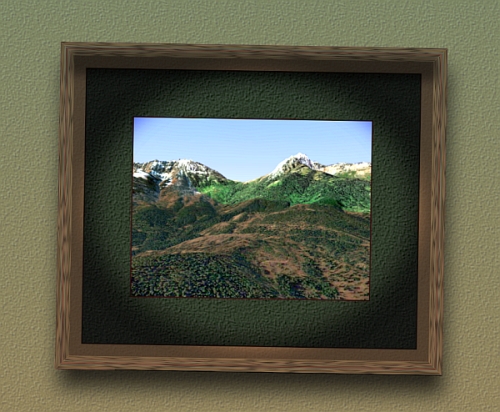Montana, framed in PD Pro 5